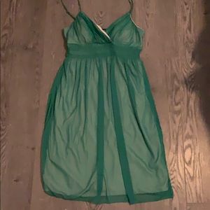 Le Chateau green dress
